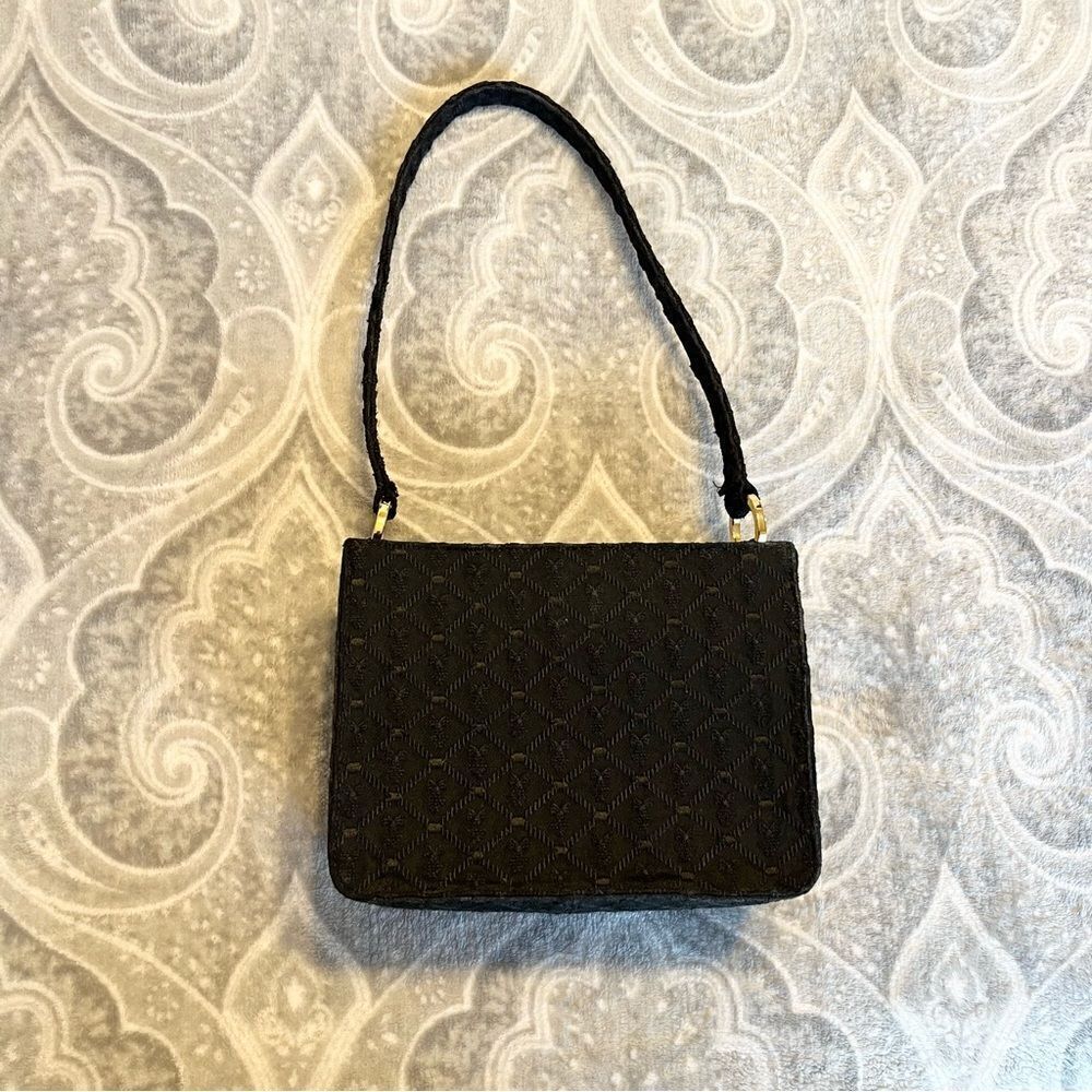 kleinberg sherrill black top handle shoulder bag